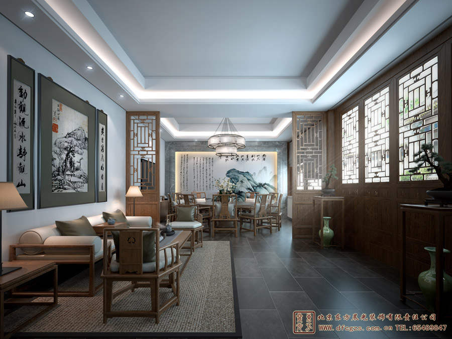 三進(jìn)中式建筑案例